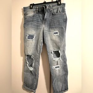 Aeropostale Girlfriend Ripped Jeans Size 6